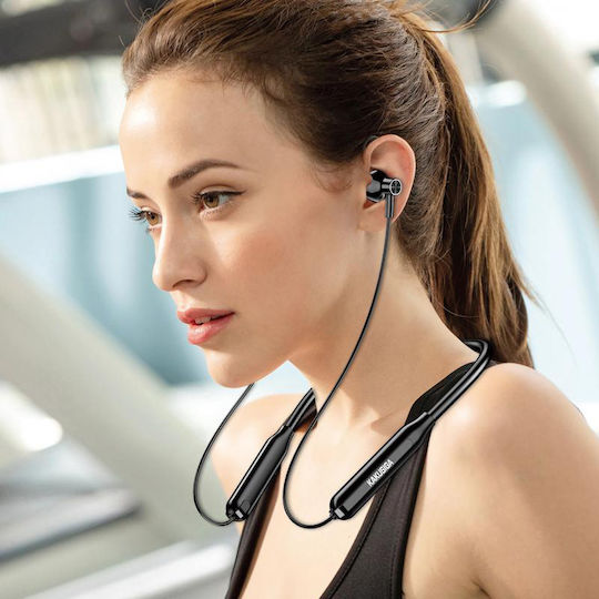 Kakusiga KSC-1472 In ear Bluetooth хендсфри Слушалки с Устойчивост на Пот Черен