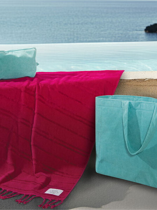 Toiletry Bag Expression in Turquoise color 22.5cm