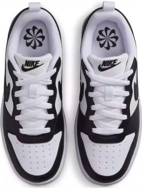 Court Borough Low Recraft Kids Sneakers Black