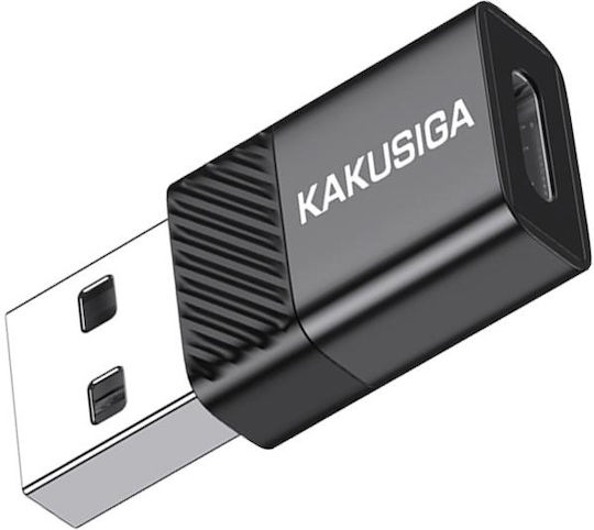 Kakusiga Konverter USB-A männlich zu USB-C weiblich 1Stück KSC-1407