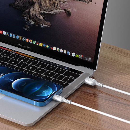Kakusiga USB-A to Lightning Cable 12W Μαύρο 1m (KSC-805-L-BK)