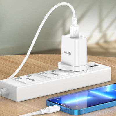 Kakusiga Редовна USB-A към Lightning кабел 15W Черен 1м (KSC-982-L-BK)