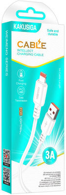 Kakusiga USB-A zu Lightning Kabel 15W Weiß 1m (KSC-982-L-WH)