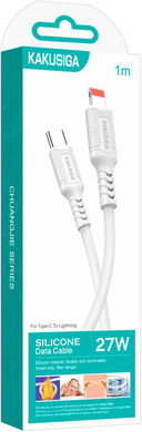Kakusiga USB-C zu Lightning Kabel 27W Weiß 1m (KSC-984-LC-WH)