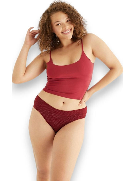 Βαμβακερά High Waist Women's Slip MultiPack Colorful