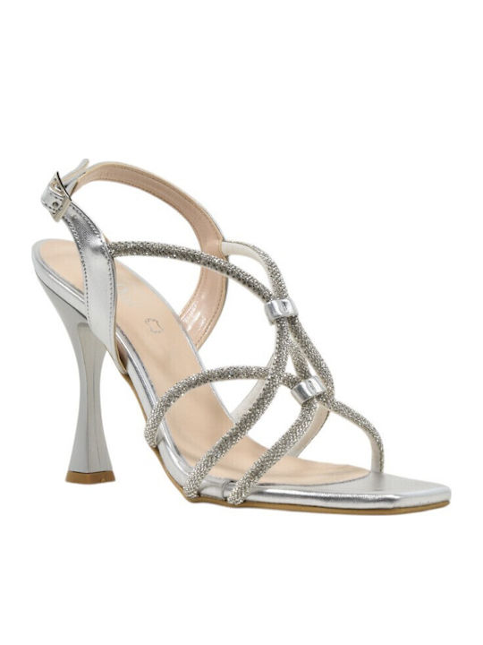 Sandalen Silber
