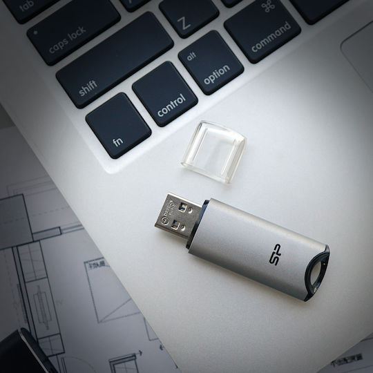 Silicon Power Marvel M02 256GB USB 3.2 Stick Gray