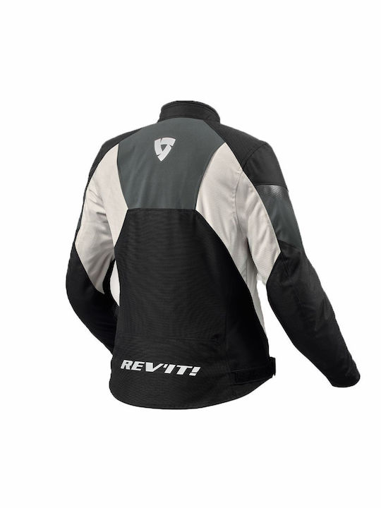 Rev'IT Control H2O Damen Jacke Winter Black/Silver Rev'IT Control H2O Damen Jacke Winter Black/Silver