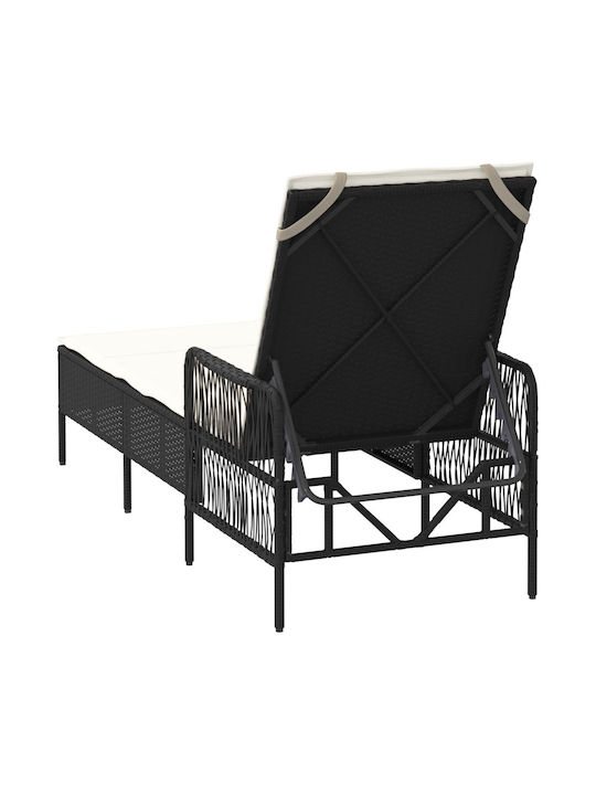 Ξαπλώστρα Rattan 157x55x92εκ.