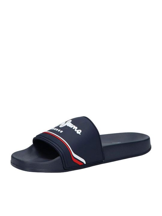 Men's Slides Blue