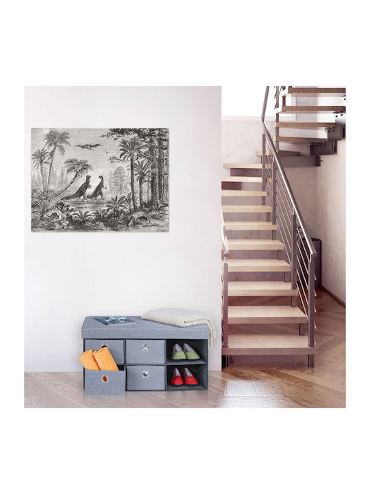 Eingangsmöbel mit Bank 39x76x38cm