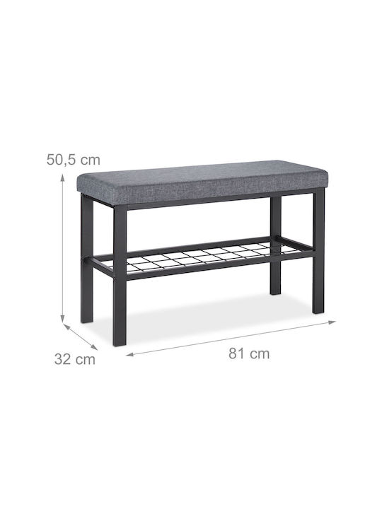 Mobilier de Intrare cu Dulap pentru Pantofi & Bancă 50.5x81x32cm