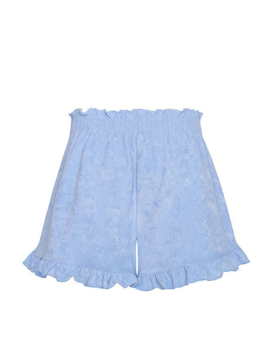 Șort/Salopetă Copii din Material Textil Albastru