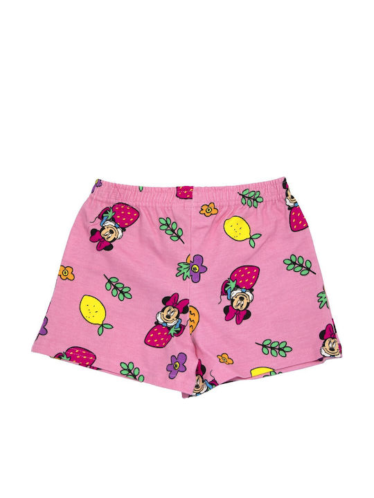 Kids' Shorts/Bermudas Fabric Minnie Mouse Pink