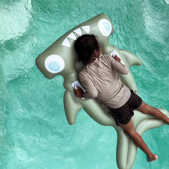 Sunnylife Kids' Inflatable Mattress for Sea with Handles Pink 116.5x85cm