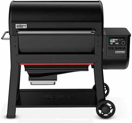Weber Searwood XL 600 Неръждаем Скара на пелети с Термометър