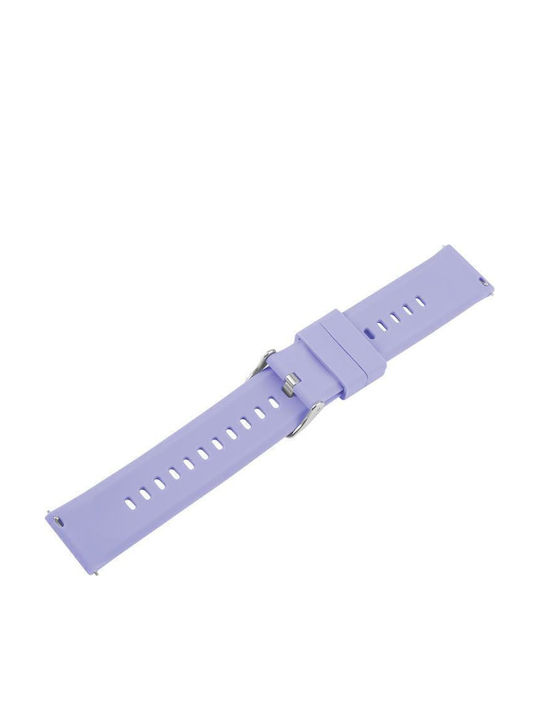 Gummi-Armband Lila 22mm