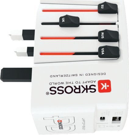 Skross Αντάπτορας Ταξιδίου World Usb Charger Ac65pd