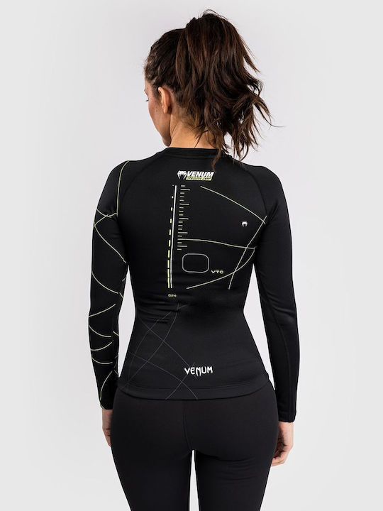 Venum Long Sleeve Shirt VENUM-05489-103 for Jiu-Jitsu Black