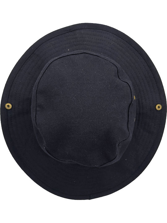 Gift-Me Kids' Hat Bucket Fabric Navy Blue