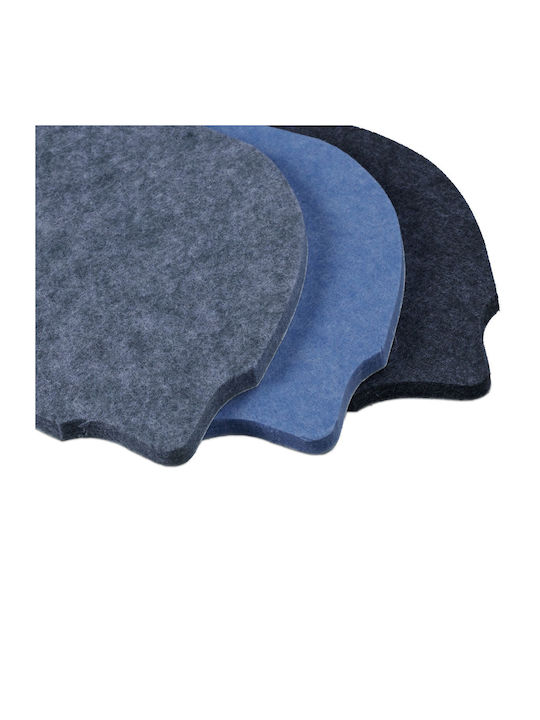 Dekorative Fliesen 6 Stück Grau Anthrazit Blau 16 x 30 x 0,9 cm