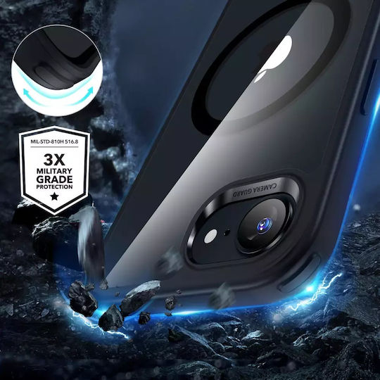 ESR ESR Classic Hybrid Halolock Umschlag Rückseite Silikon 0.3mm Transparent (iPhone 17e / 16e)