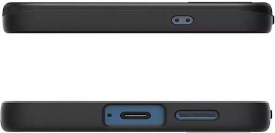 Spigen Thin Fit Mag Back Cover Plastic / Silicone 1.55mm Black (Galaxy S25)