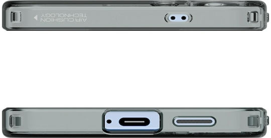 Spigen Liquid Crystal Umschlag Rückseite Silikon Transparent (Galaxy S25+)