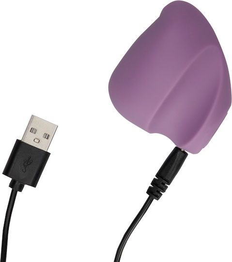 LoveLine Mini Δονητής Δακτύλου 5.4cm Μωβ