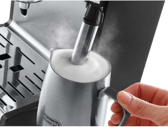 De'Longhi Active Line Espressomaschine 1100W Druck 15bar Silber