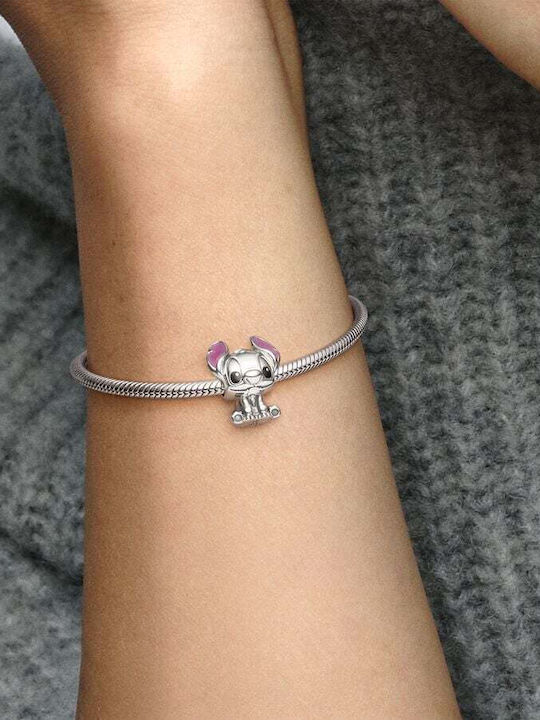Pandora x Disney Lilo & Stitch Charm από Ασήμι Pandora x Disney Lilo & Stitch Charm από Ασήμι