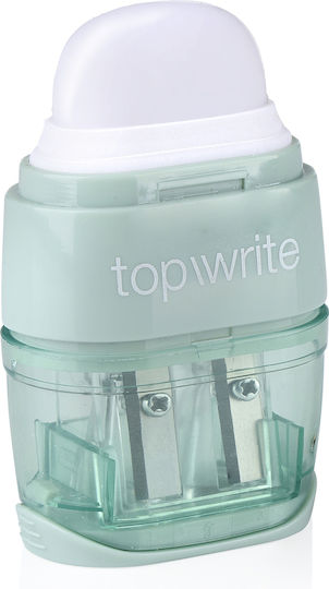 Topwrite Острилка за гумички 4 цвята Topwrite