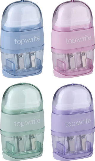 Topwrite Острилка за гумички 4 цвята Topwrite