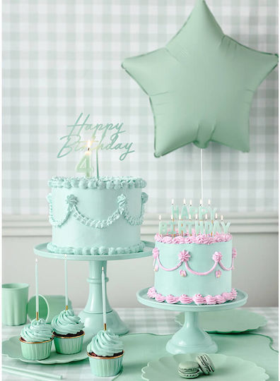 PartyDeco ''happy Birthday'' Διακοσμητικό για Τούρτα