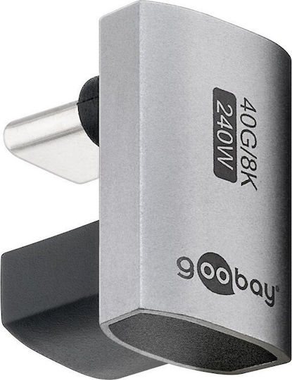Προσαρμογέας Usb Goobay Προσαρμογέας Usb-c 180 Σχήμα U Usb4