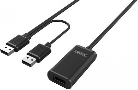 Unitek Y-277 Usb Adapter Cable Black 5 M 1615149