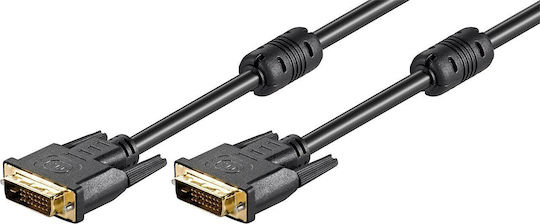 Goobay Kabel DVI-D-Stecker - DVI-D-Stecker 1.8m Schwarz (93574)