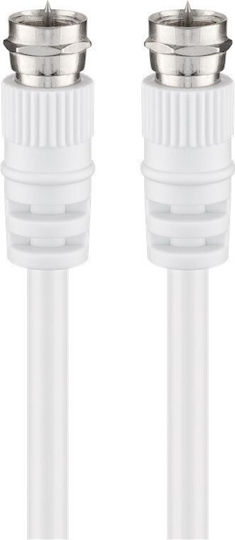 Goobay Satellite Cable F-Connector male - F-Connector male 2.5m (11724)
