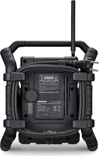 Sangean U5 DBT Ρεύματος DAB+ με Bluetooth και USB Μαύρο