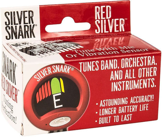 Danelectro Цветово Тунер Snark Red 2 Clip-on в Червен Цвят