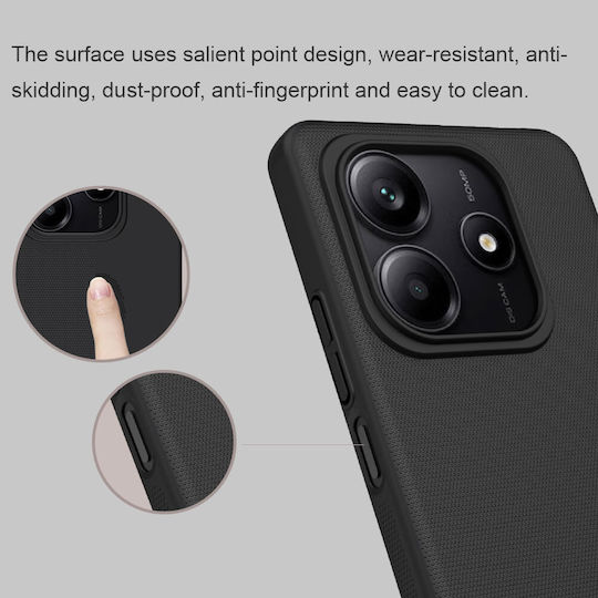 Nillkin Super Frosted Back Cover Plastic Albastru (Redmi Note 14 5G)