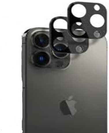 Camera Protection Tempered Glass Black for the Iphone 13, Iphone 13 Mini