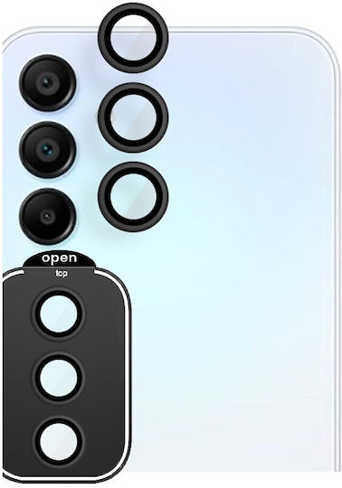 Hofi Camring Pro+ Camera Protection Tempered Glass Black for the Galaxy A35 5G