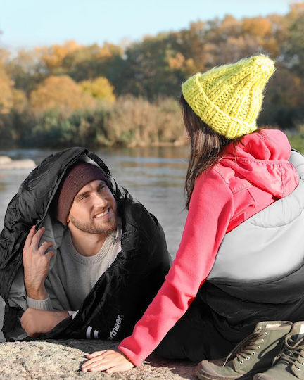 Sportneer Sleeping Bag Μονό Black