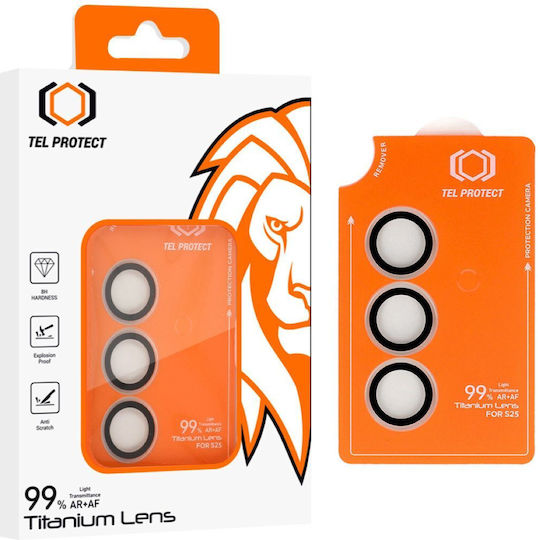 Γυαλί Προστασίας Προστασία Κάμερας Tempered Glass Διάφανο για το Samsung Galaxy S25 Plus S936