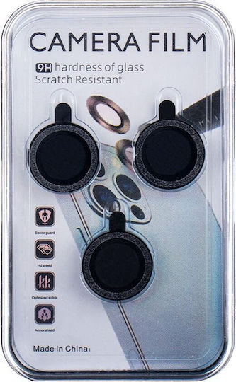 Kameraschutz Gehärtetes Glas Black für das iPhone 11 Pro