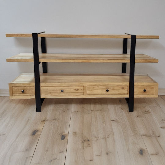 Βιβλιοθήκη Deus Ανοιχτή Φυσική 180x45x90εκ