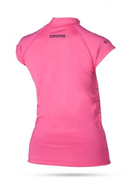 Mystic Star UPF 50+ Women Short Sleeve Sun Protection Shirt Pink