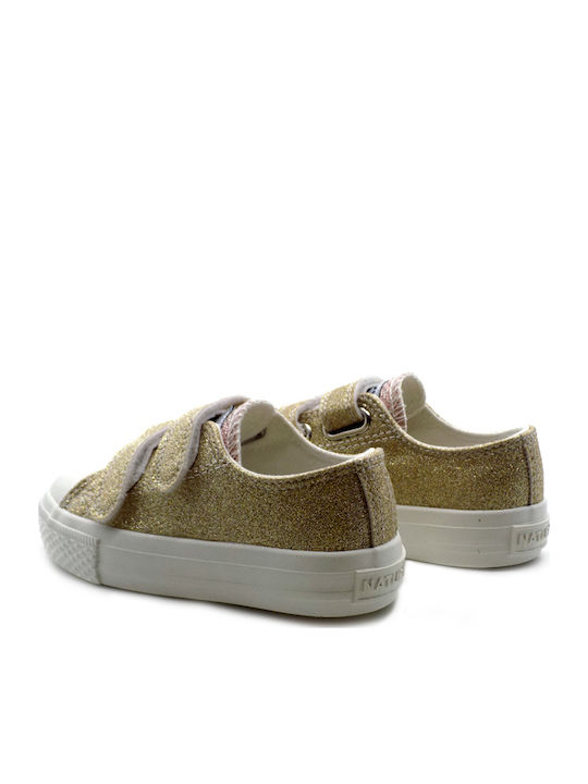 Kids Sneakers Anatomic with Scratch Gold
