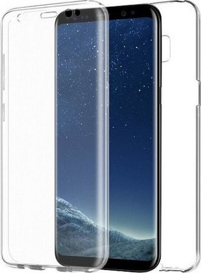 Front & Back Ultra Slim С пълно покритие (360°) Силикон 0.3мм Прозрачен (Galaxy A6 2018)